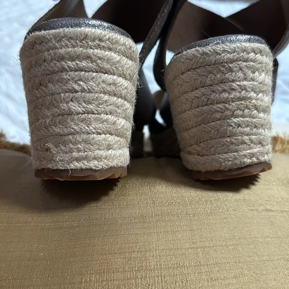 Eileen Fisher Willow Espadrille Wedge Sandals - Picture 7 of 13